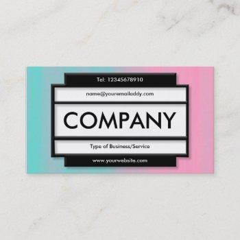 stylish panel ii - soap sandwich business card