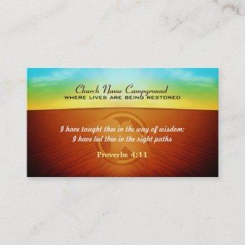sunrise business cards with logo