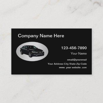 taxi car service ride sharing business card