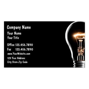 Small Technology Business Cards Front View