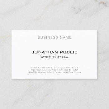 template law office attorney lawyer professional business card