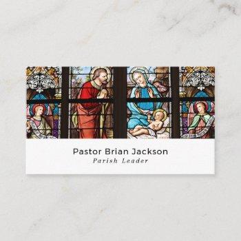 the birth of christ, christianity, religious business card