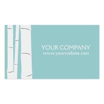 Small Therapist Business Card Front View