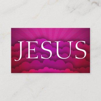 tract - salvation message business card
