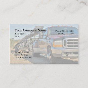transport business card