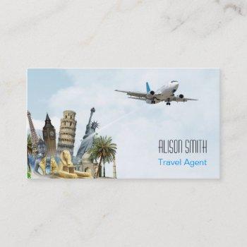 travel agent business card