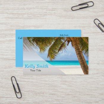 travel planner agency business card