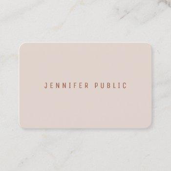 trendy colors elegant luxury professional template business card