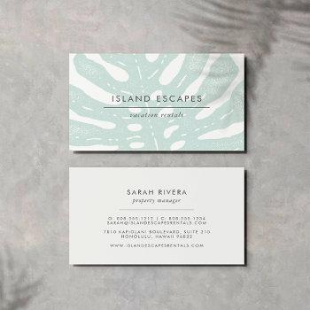 tropic botanicals business card