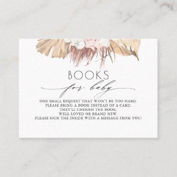 tropical dried palms books for baby request business card