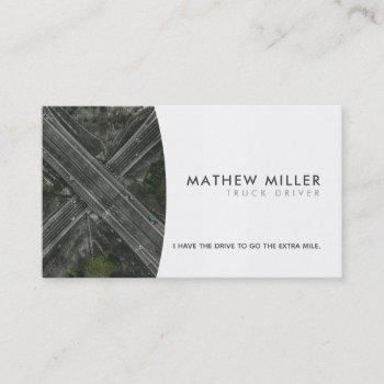 truck driver slogans business cards