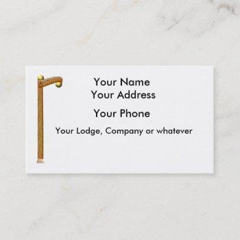 two ball cane business card