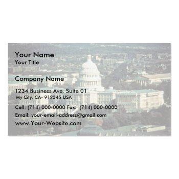Small U.s. Capitol Business Card Front View