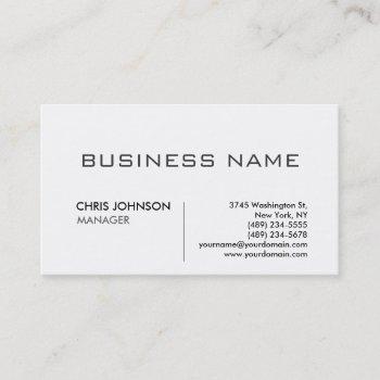 unique modern professional design business card