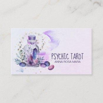 *~*  universe cosmos stars crystals psychic tarot business card