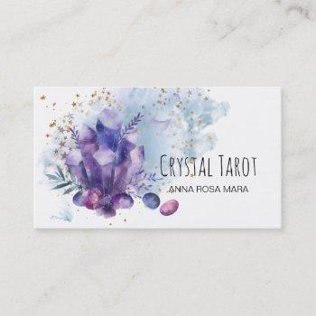*~*  universe cosmos stars crystalstarot psychic business card