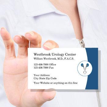 urologist medical urology business cards