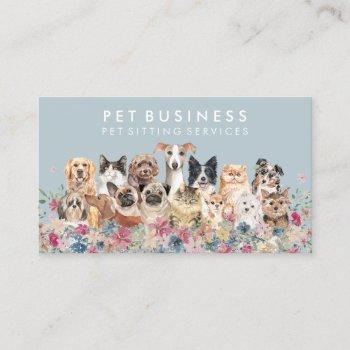 veterinary business card