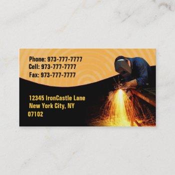 welders business cards