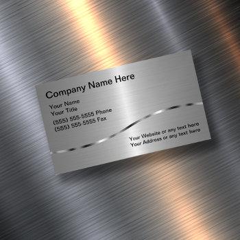 welding business card magnet