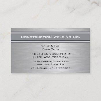 welding business cards