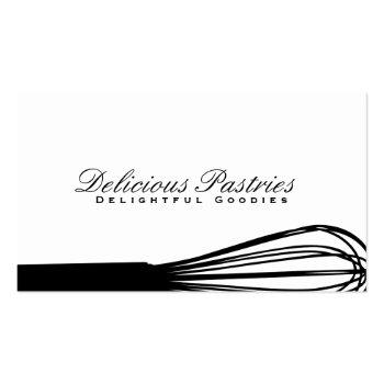 Small Whisk Ii | Culinary Master Business Card Front View