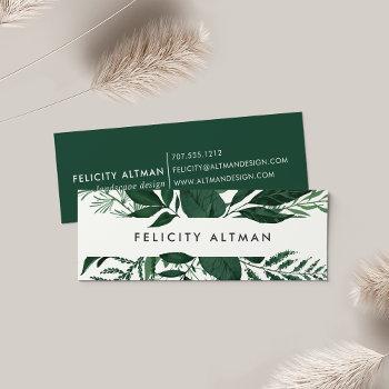 wild forest business cards | mini
